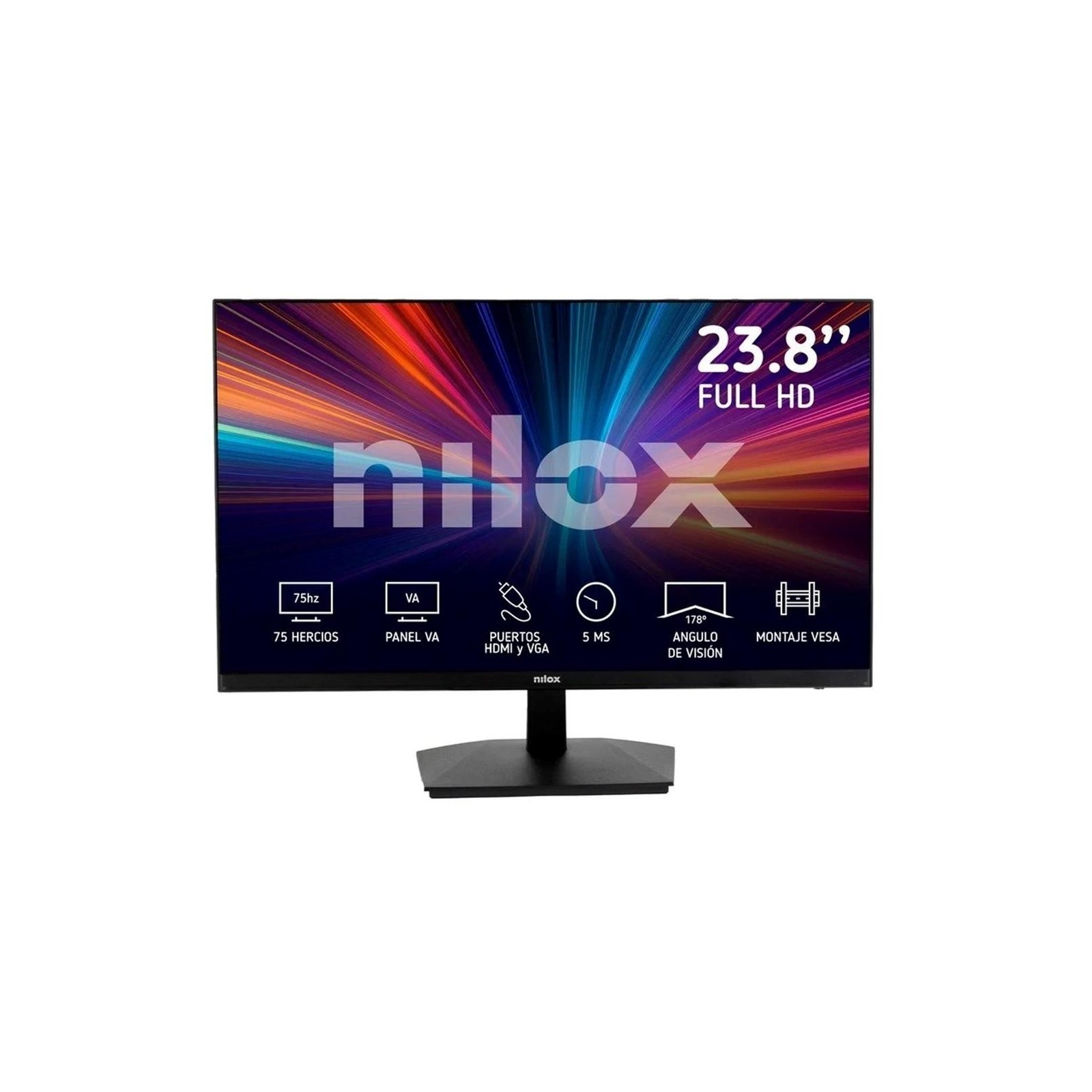 Monitor nilox nxm24fhd11 238pulgadas fhd 75hz