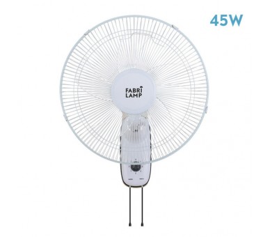 Ventilador pared cudo blanco 3 vel