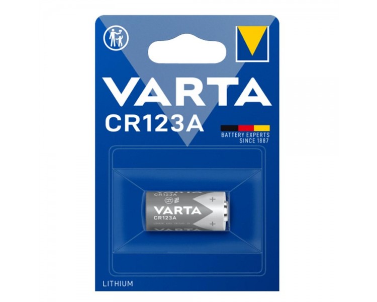 Blister pilas varta litio 3v cr123a