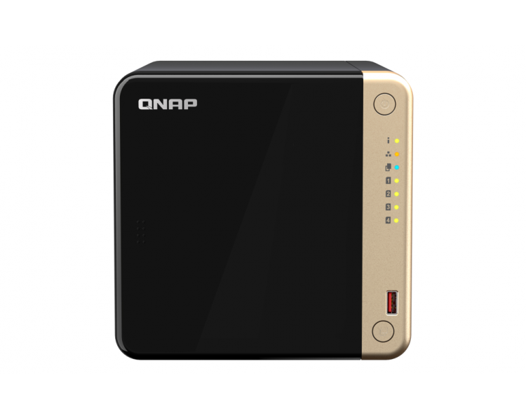 NAS QNAP TS 464 8G TORRE ETHERNET NEGRO N5095