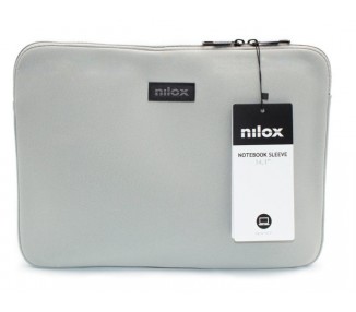 Funda nilox portatil 141pulgadas gris