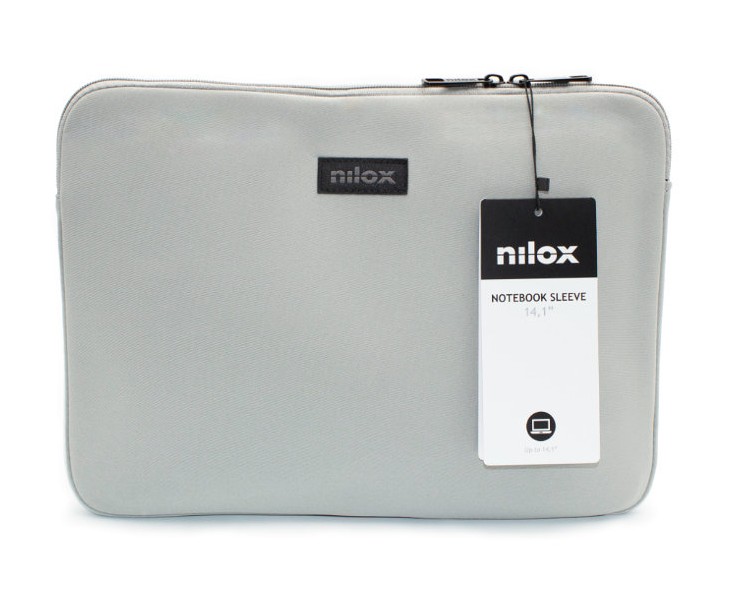 Funda nilox portatil 141pulgadas gris