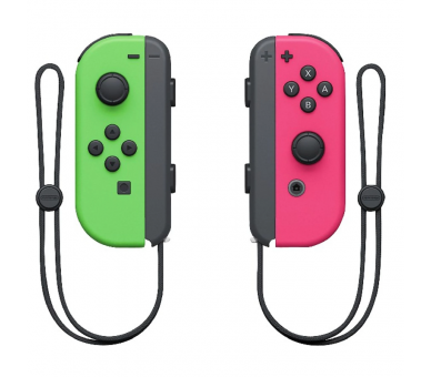 NINTENDO JOY-CON (SET IZDA/DCHA) VERDE NEÓN/ROSA NEÓN