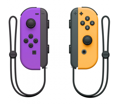 NINTENDO JOY-CON (SET IZDA/DCHA) MORADO NEÓN/NARANJA NEÓN