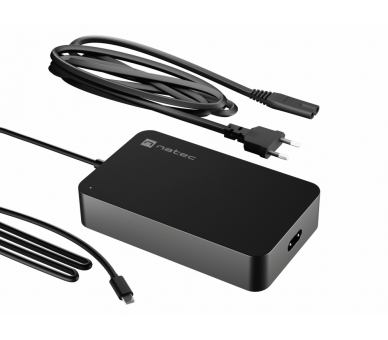 CARGADOR NATEC GRAYLING USB C 90W PARA PORTATILES TABLETS PHONES