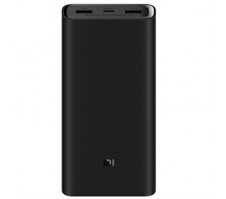 POWER BANK XIAOMI REDMI BATERIA 20000 MAH CARGA RAPIDA 2XUSB A 1XUSB C