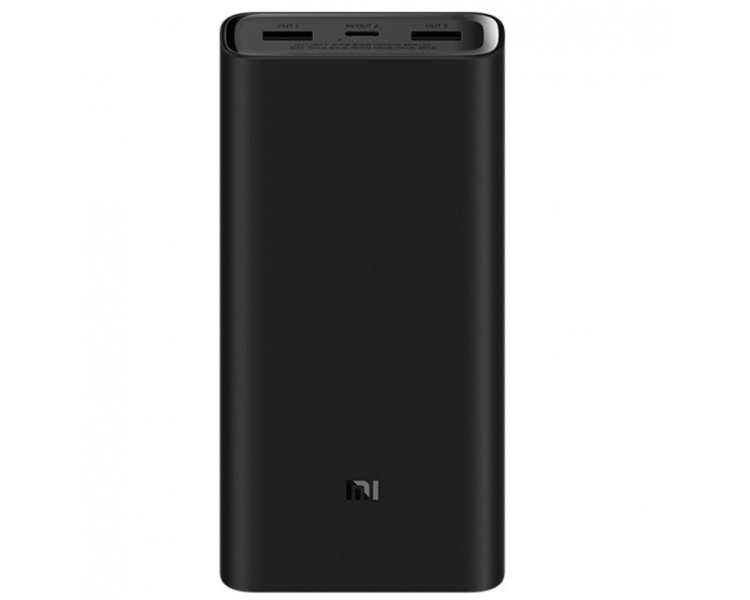 POWER BANK XIAOMI REDMI BATERIA 20000 MAH CARGA RAPIDA 2XUSB A 1XUSB C