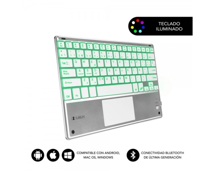 Teclado tablet subblim sub kbt smbt50 inalambrico