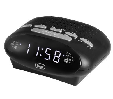 RADIO FM DESPERTADOR PLL PANTALLA LED TREVI RC 821 D