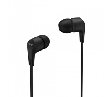 Auriculares philips tae1105bk 00 negro