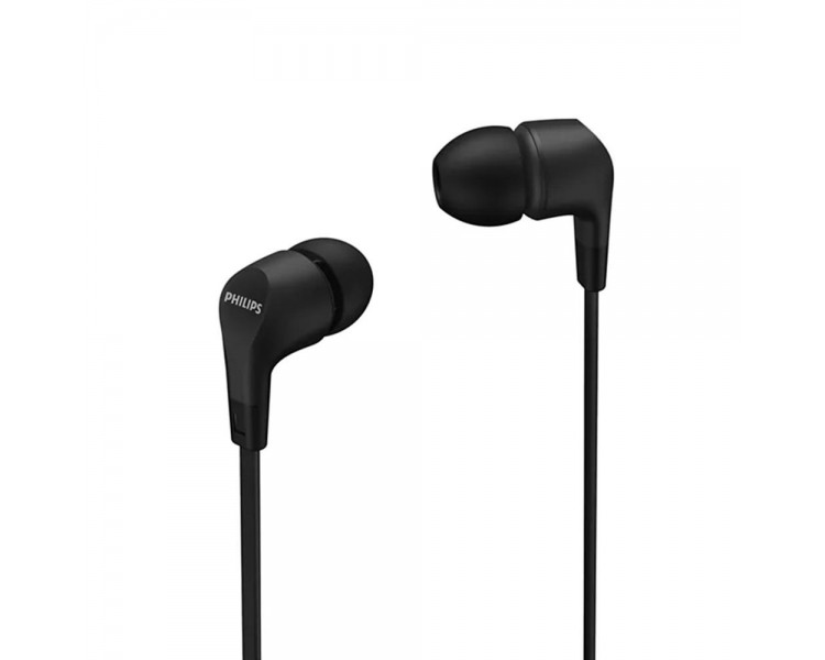 Auriculares philips tae1105bk 00 negro