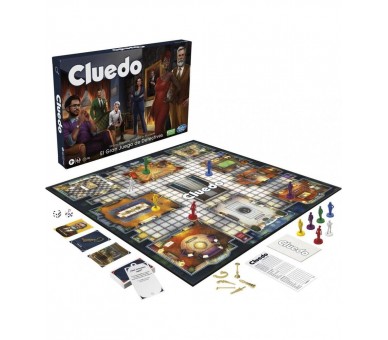 Juego mesa cluedo clasico refresh 