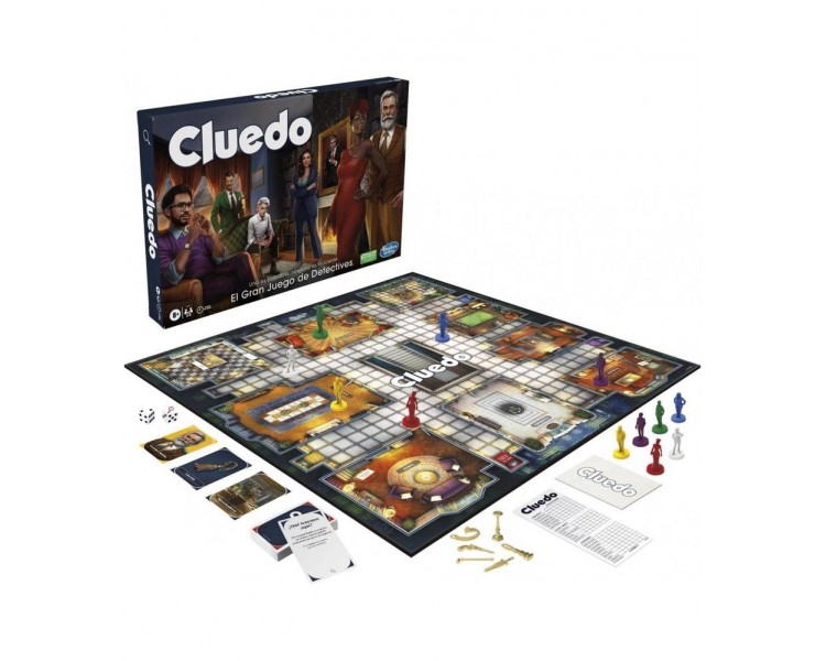 Juego mesa cluedo clasico refresh 