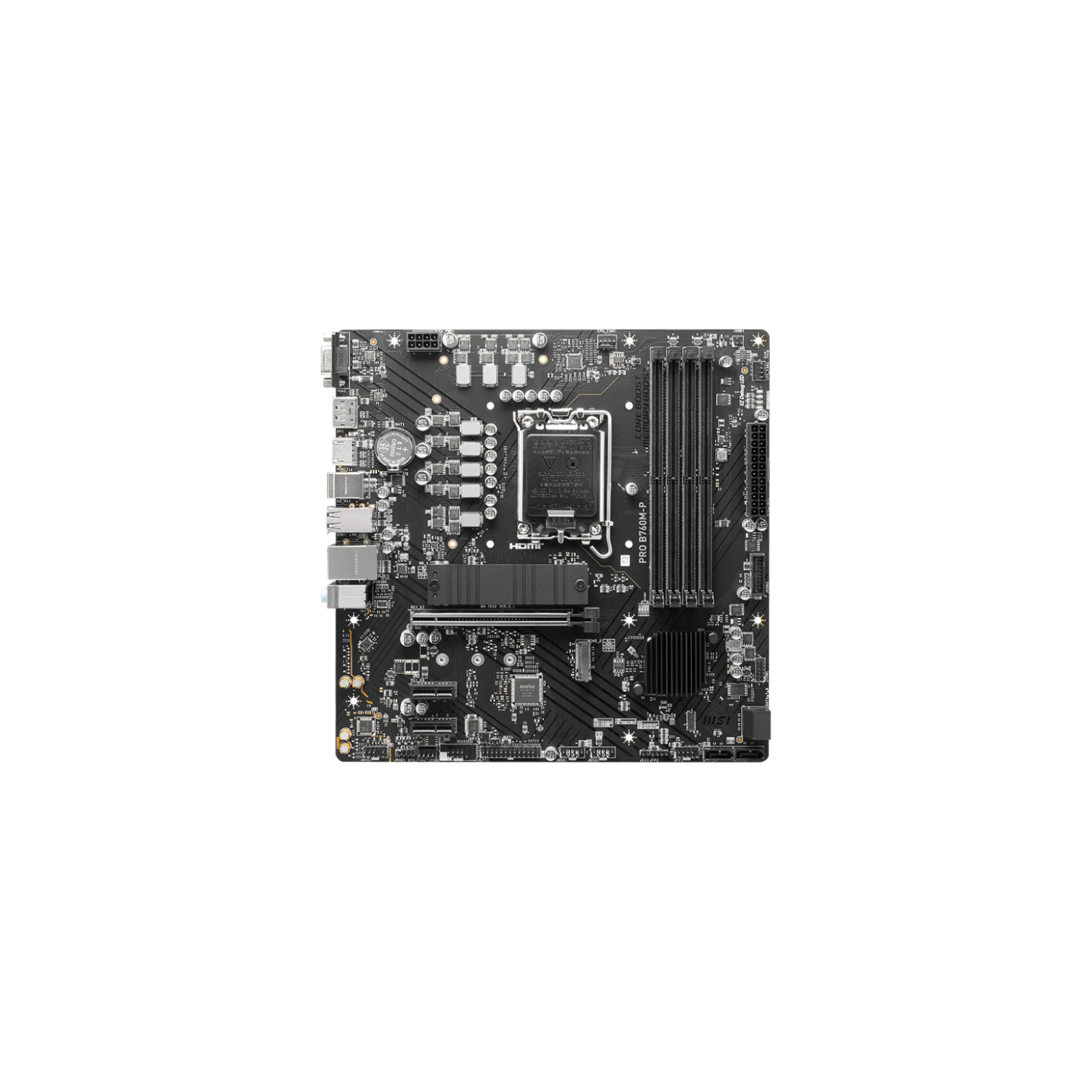 PLACA BASE MSI PRO B760M P 1700 MATX 4XDDR5