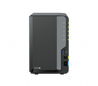 NAS SYNOLOGY DS224 2 BAHIAS ETHERNET J4125 NEGRO