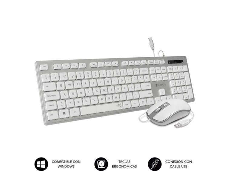 Teclado raton subblim subkbc ceke60