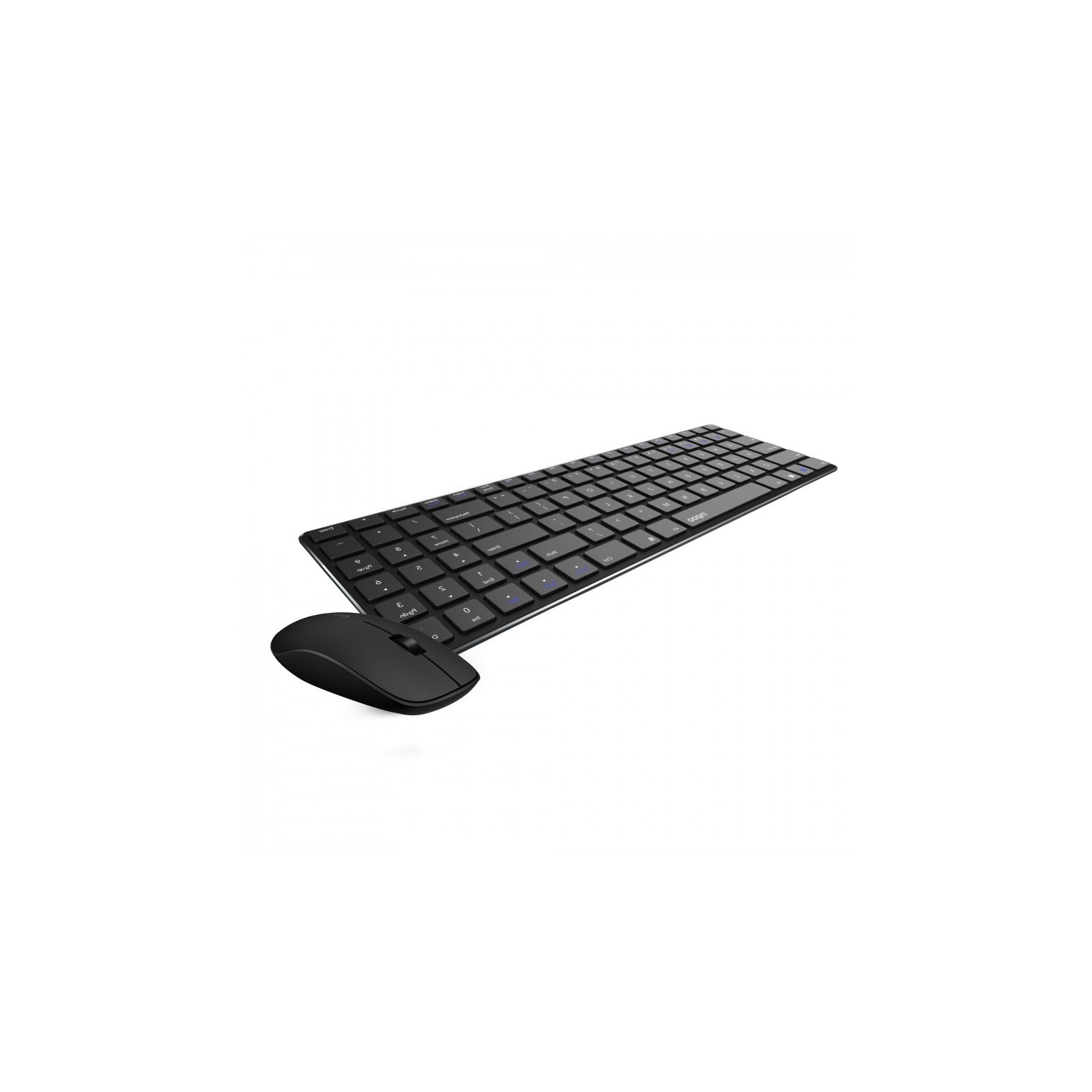 Teclado raton rapoo 9300m negro