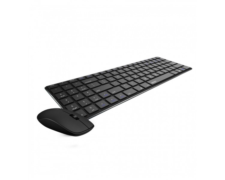 Teclado raton rapoo 9300m negro