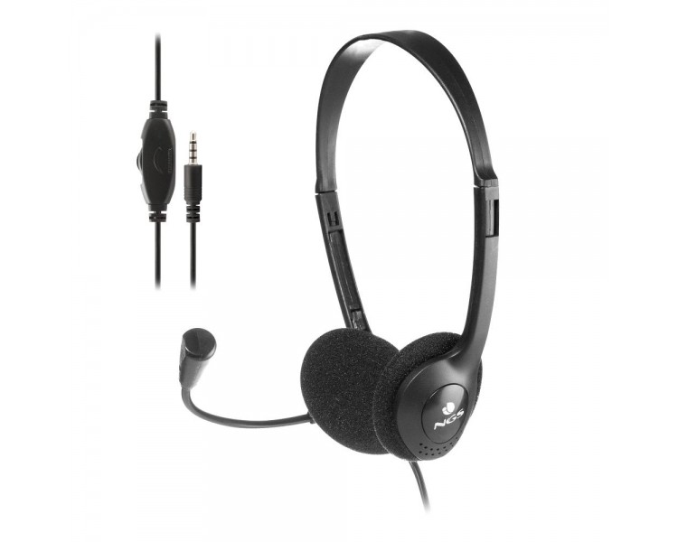 Auriculares diadema ngs ms103 max