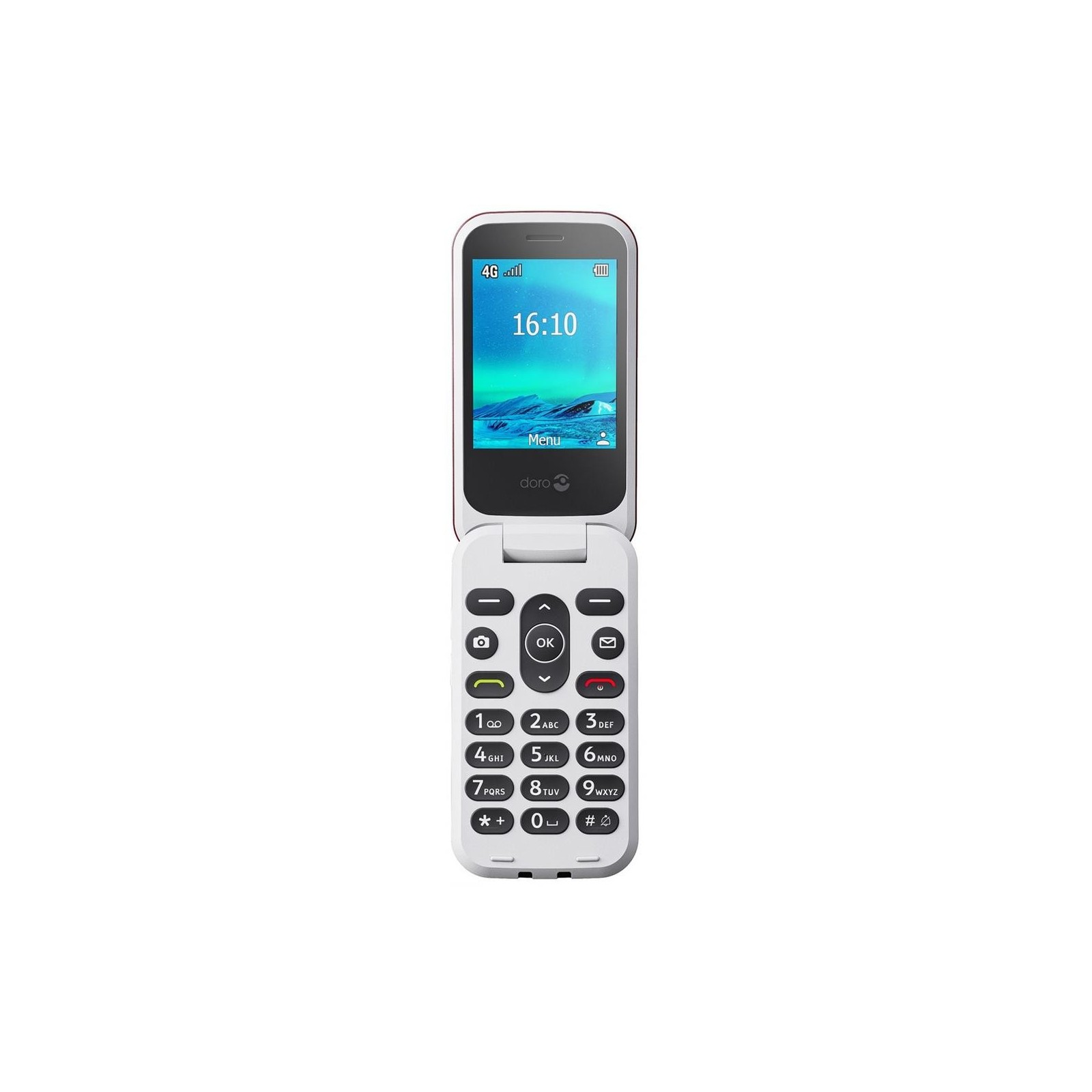 Telefono movil doro 2880 4g blanco