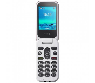 Telefono movil doro 2880 4g blanco