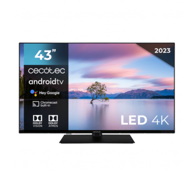 TV CECOTEC 43 LED A2Z 4K ANDROIDTV 11 ALU20043Z PEANA CENTRAL