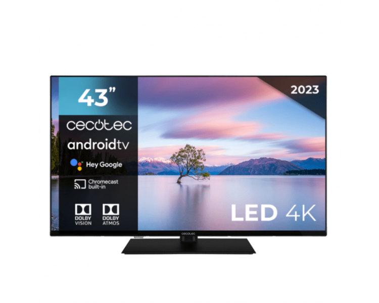 TV CECOTEC 43 LED A2Z 4K ANDROIDTV 11 ALU20043Z PEANA CENTRAL