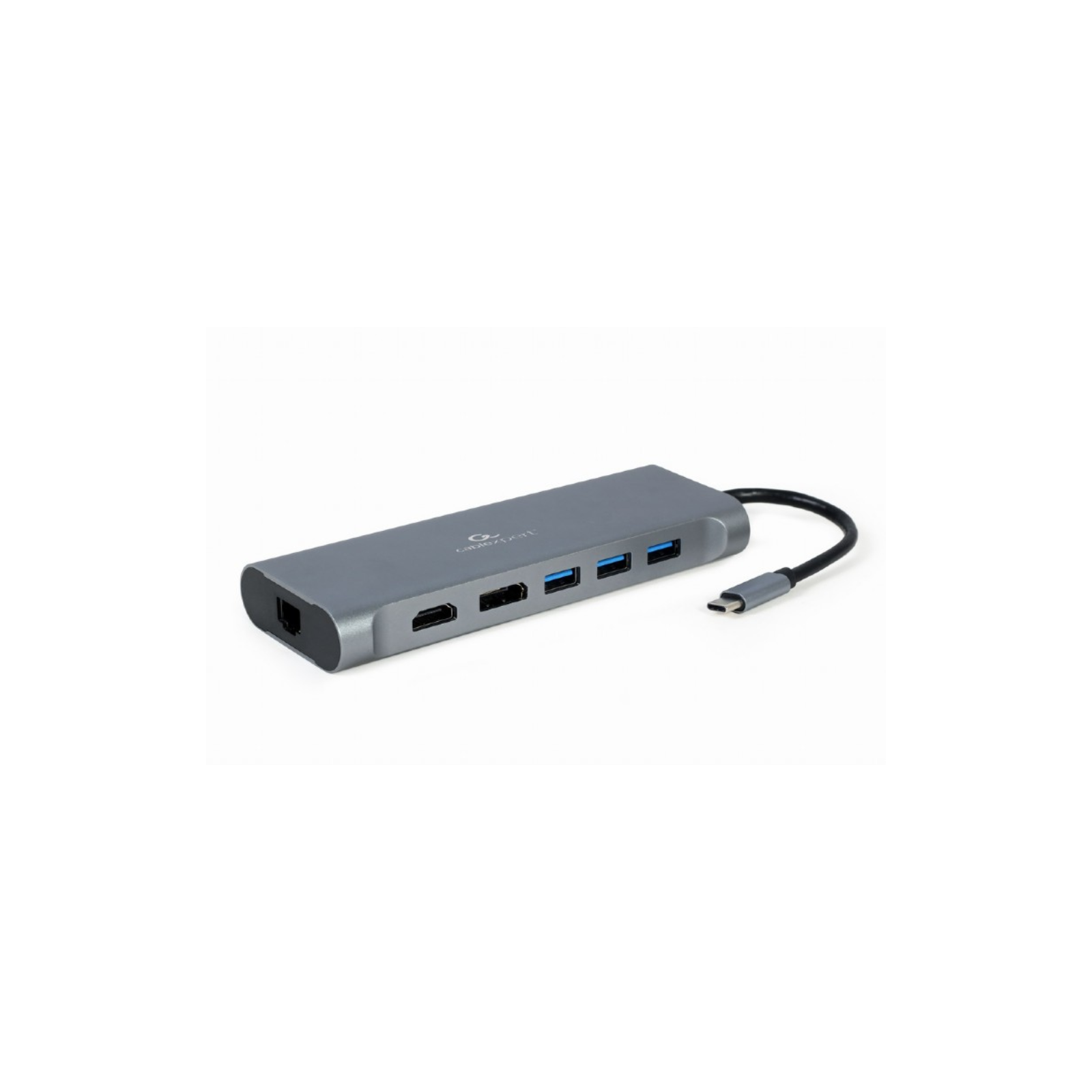 ADAPTADOR MULTIPUERTO GEMBIRD USBC 8EN1 HUB30HDMIDPVGA PDLECTORLANAUDIO