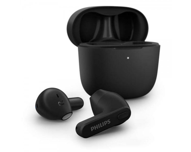 Auriculares philips tat2236bk inalambrico negro