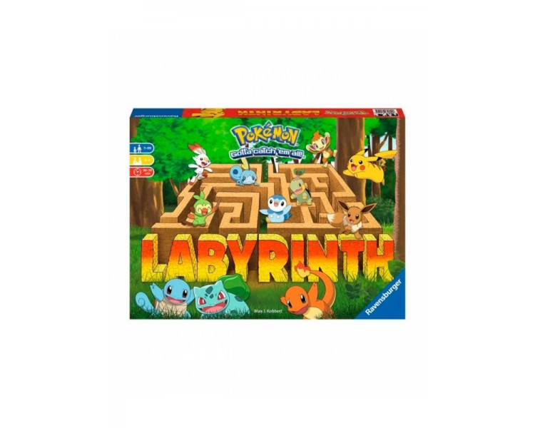 Juego mesa ravensburger labyrinth pokemon