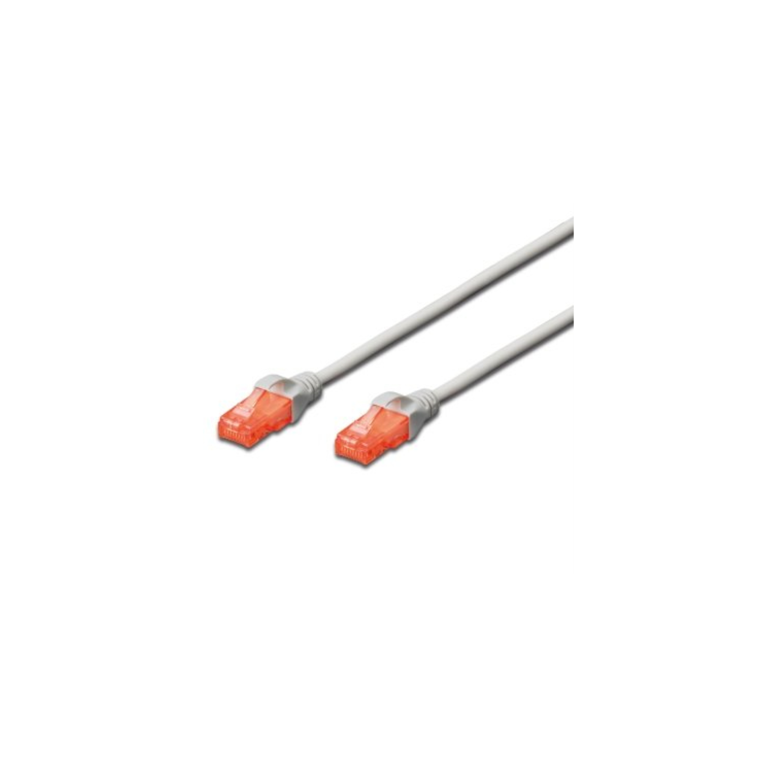 CABLE DE RED CAT 6 U UTP DE 10 METROS EN COLOR GRIS