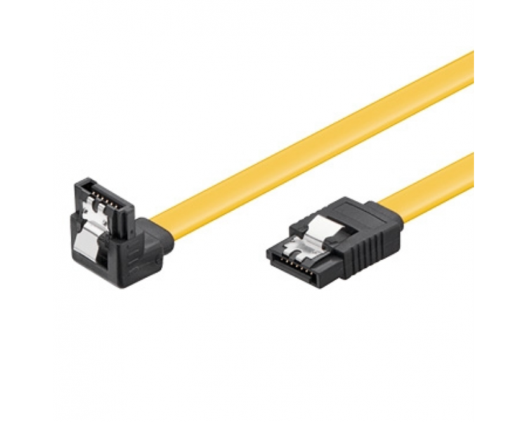 CABLE SATA EWENT PARA DISCO DURO DE 03 M CON CONECTOR EN ANGULO DE 90 GRADOS