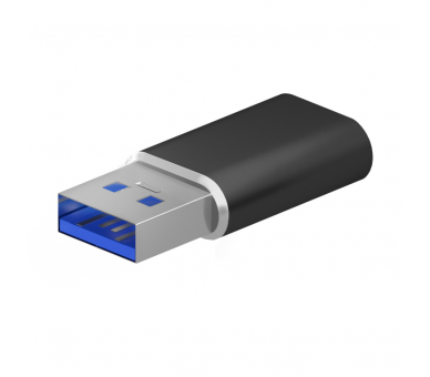 MINI ADAPTADOR AISENS USB 32 GEN2 USB 20 3A USB C H A M NEGRO