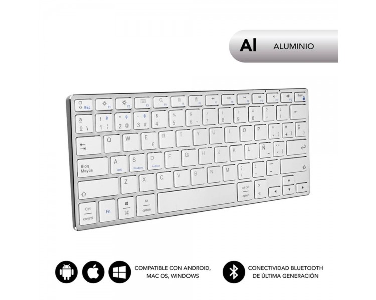 Teclado subblim keyboard advance compact inalambrico