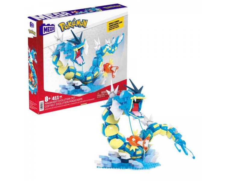 Magikarp evolution set mega construx 411