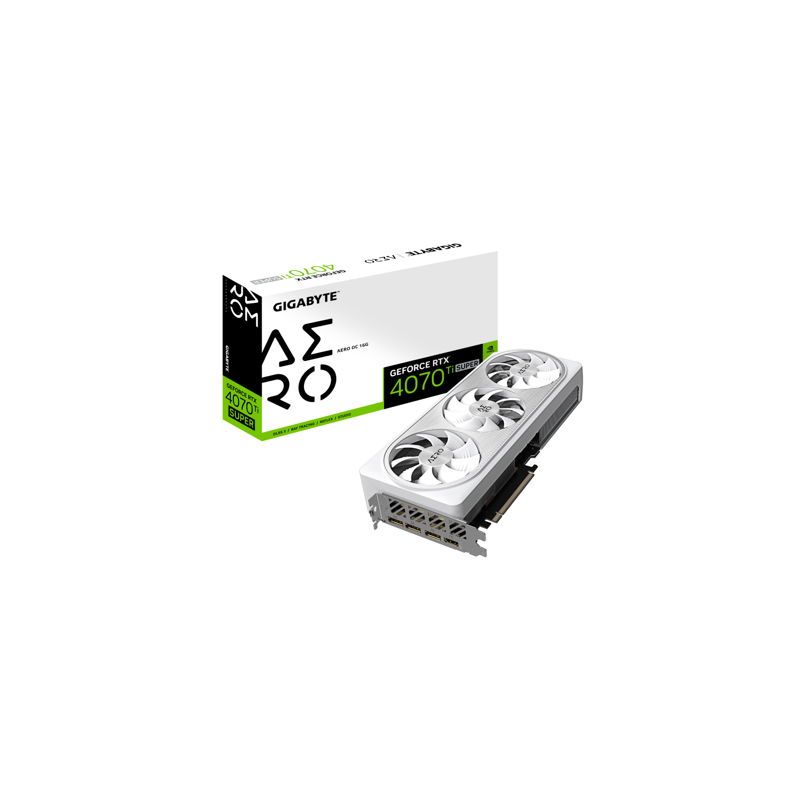 TARJETA GRAFICA GIGABYTE RTX 4070 TI SUPER AERO OC 16GB