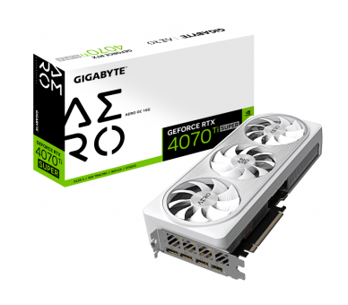 TARJETA GRAFICA GIGABYTE RTX 4070 TI SUPER AERO OC 16GB