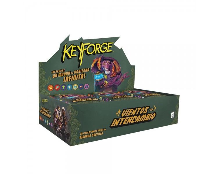 Juego mesa keyforge vientos intercambio edad