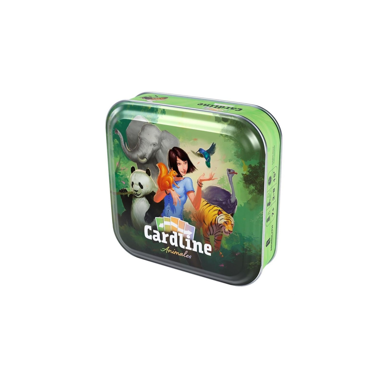 Juego mesa cardline animales edad recomendada