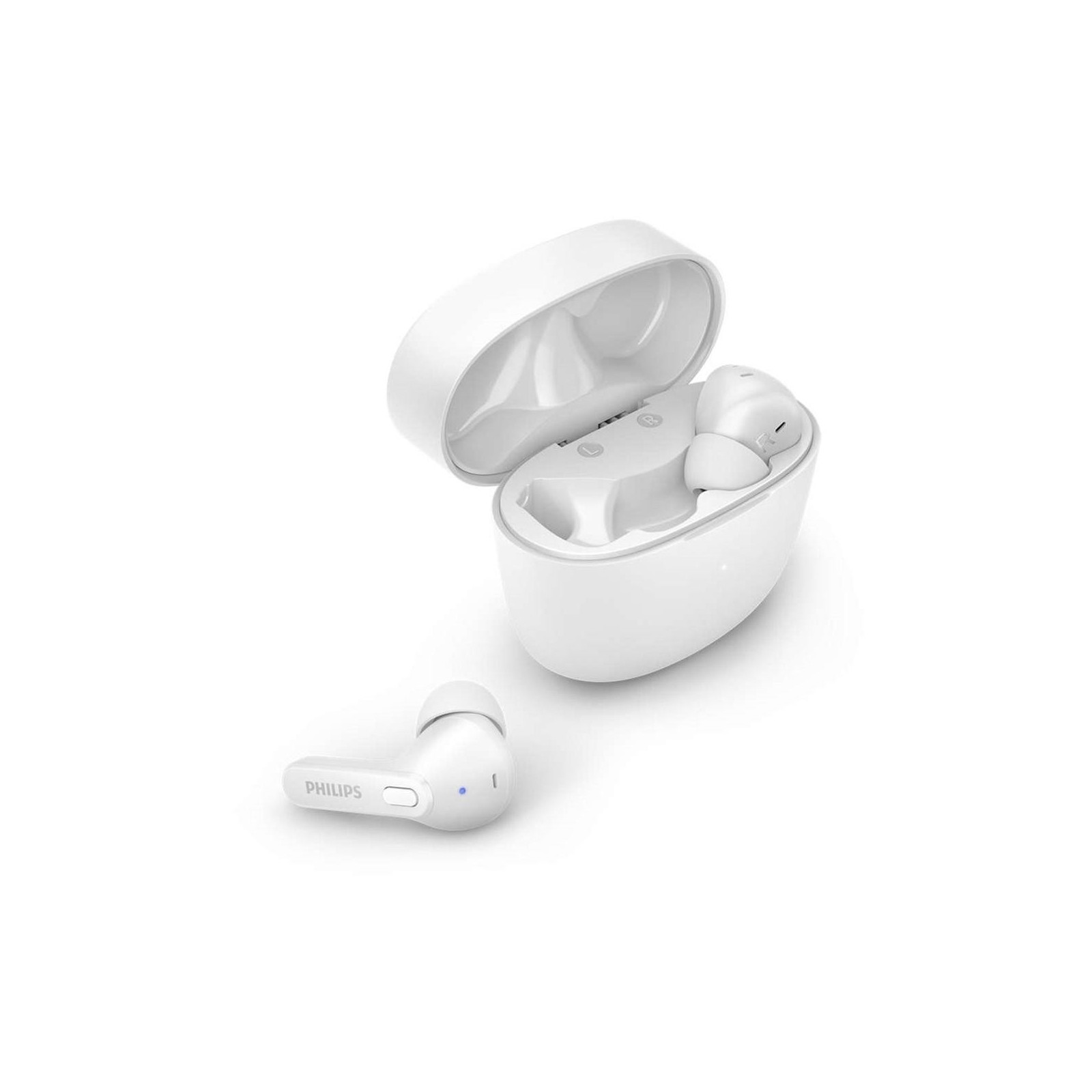 Auriculares philips tat2206wt 00 inalambrico blanco