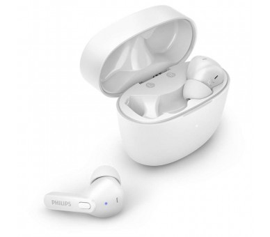 Auriculares philips tat2206wt 00 inalambrico blanco