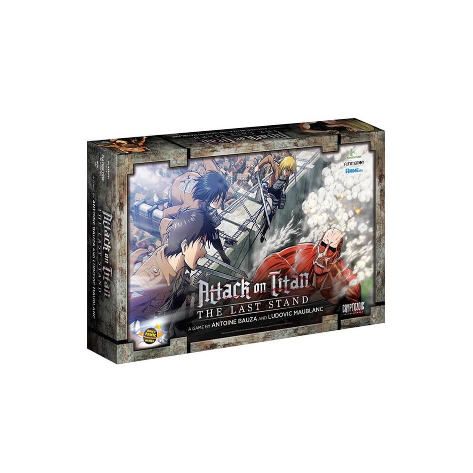 Juego mesa attack on titan the