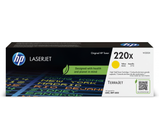 HP Toner laserJet 220X amarillo alta