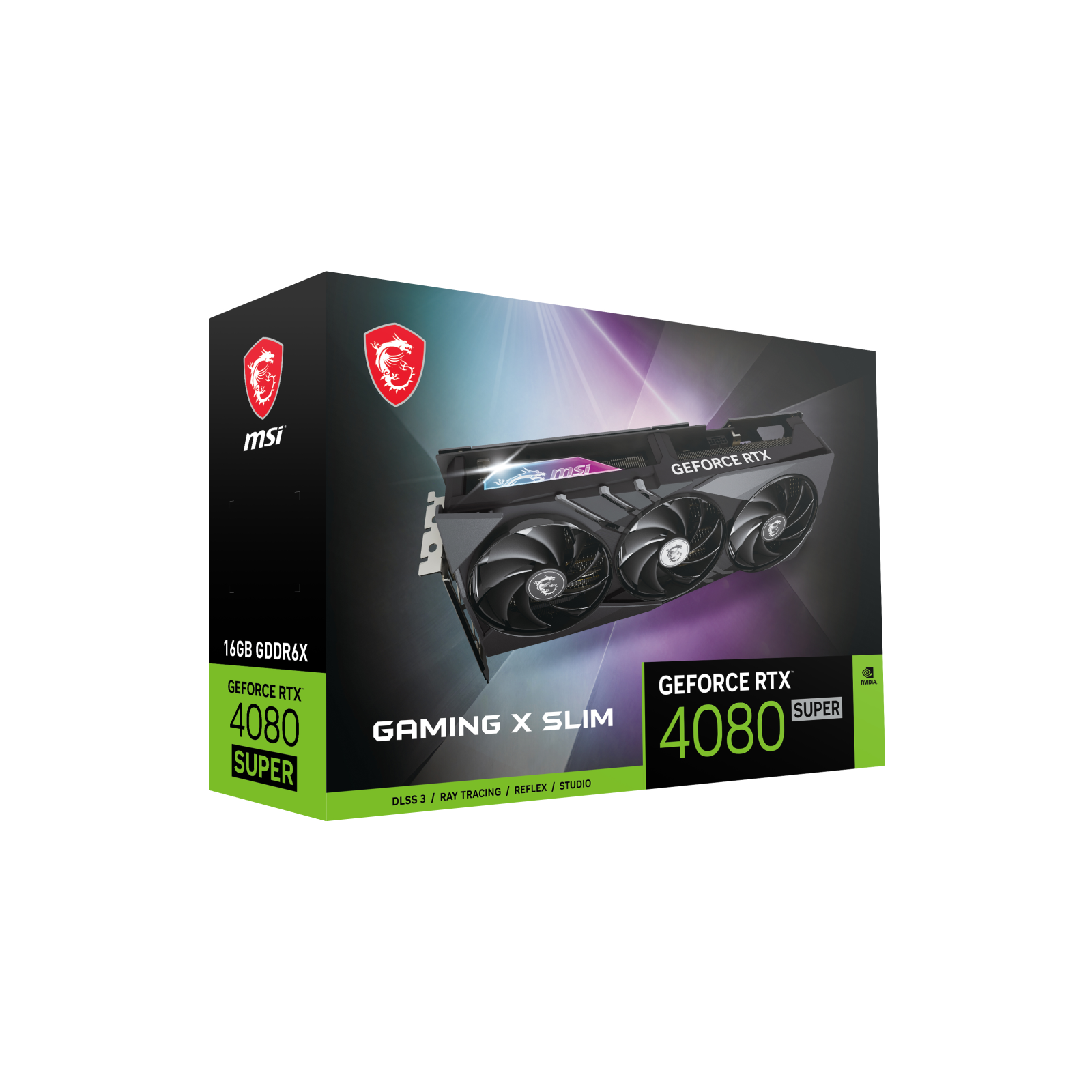 TARJETA GRAFICA MSI RTX 4080 SUPER 16GB GAMING X SLIM