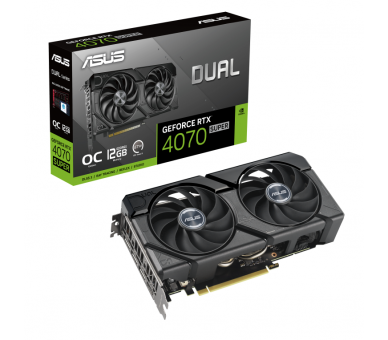 TARJETA GRAFICA ASUS DUAL RTX4070 SUPER OC 12GB EVO