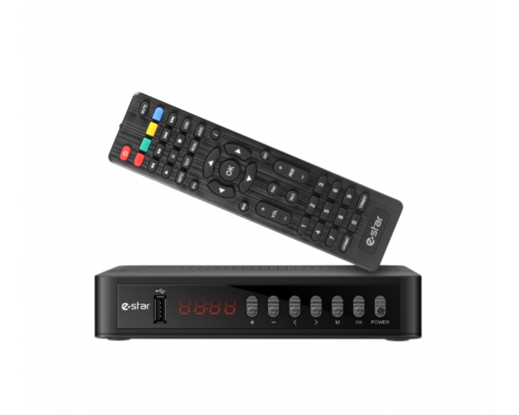 DECODIFICADOR TDT E STAR DVB T2 618 HD