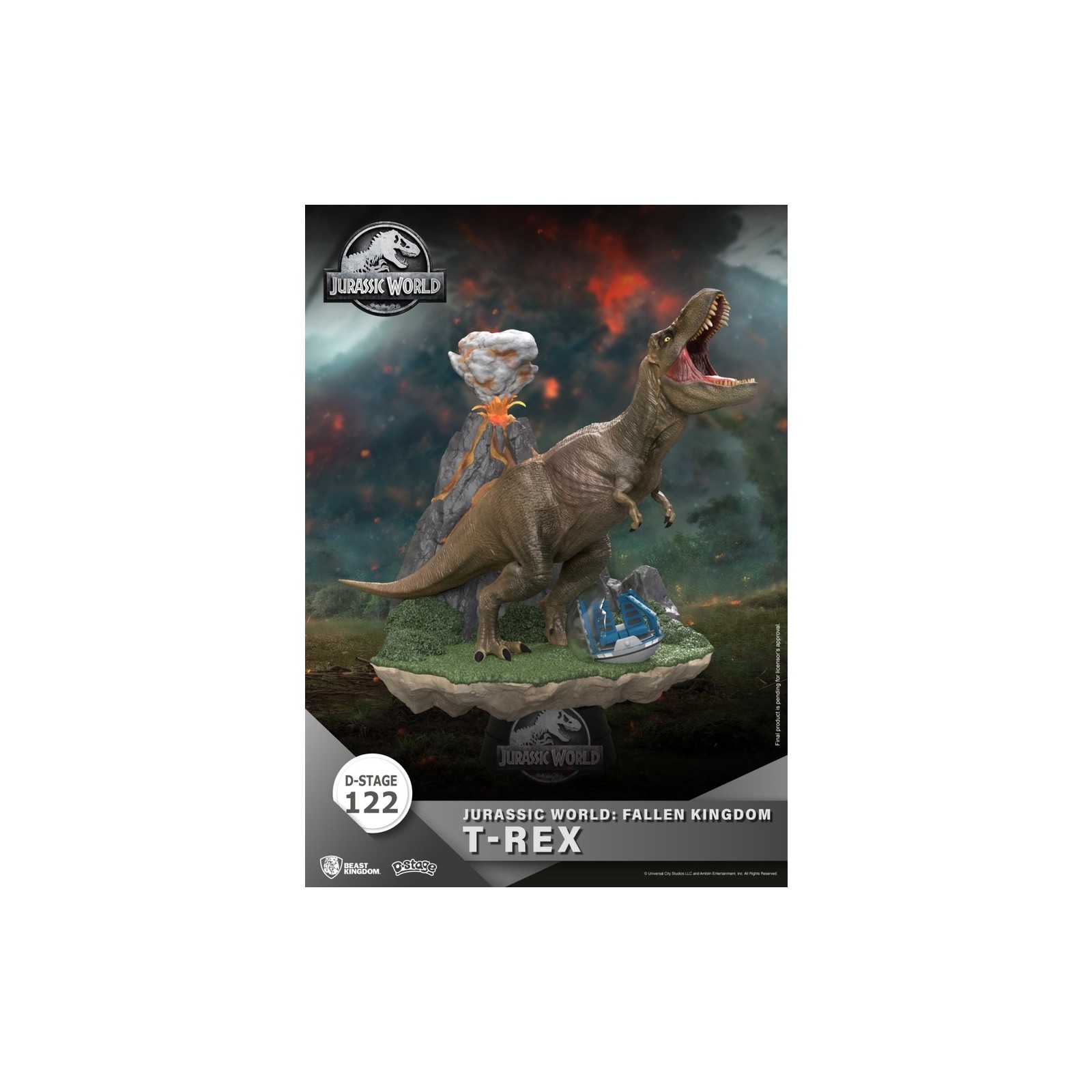 Figura beast kingdom dstage jurassic world