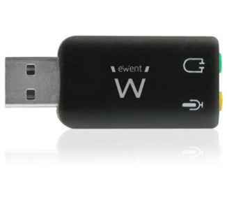 TARJETA DE SONIDO EWENT USB 51 VIRTUAL 3D