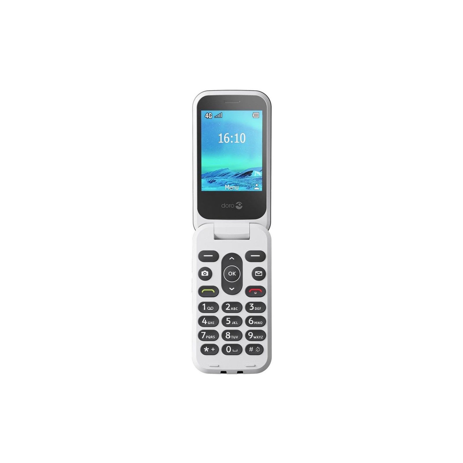 Telefono movil doro 2880 4g blanco