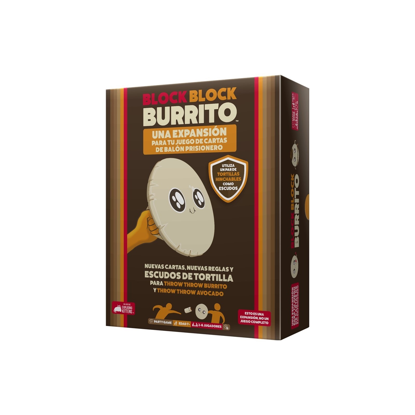 Juego mesa block block burrito edad